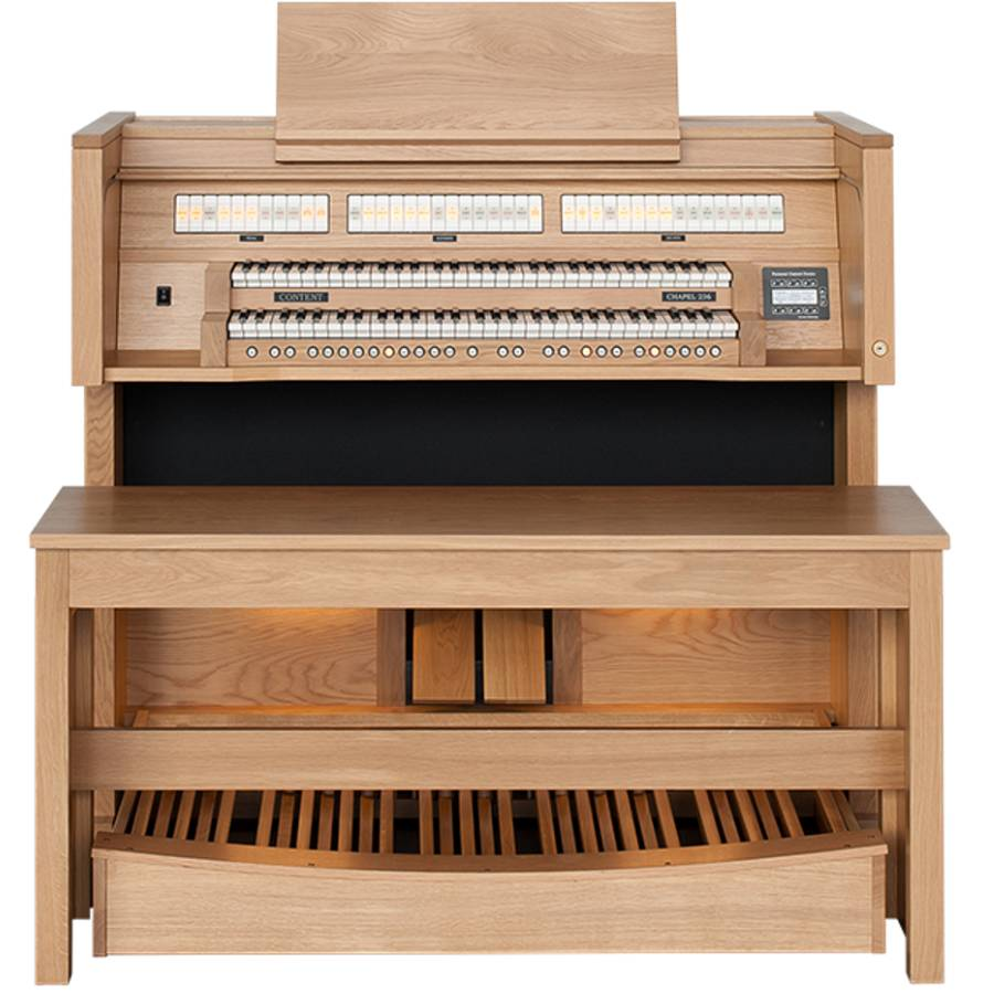 Content Chapel 236R: órgano litúrgico de 2 manuales con 4 estilos sonoros